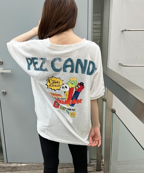 セール】バックプリントPEZドルマンTシャツ（Tシャツ/カットソー