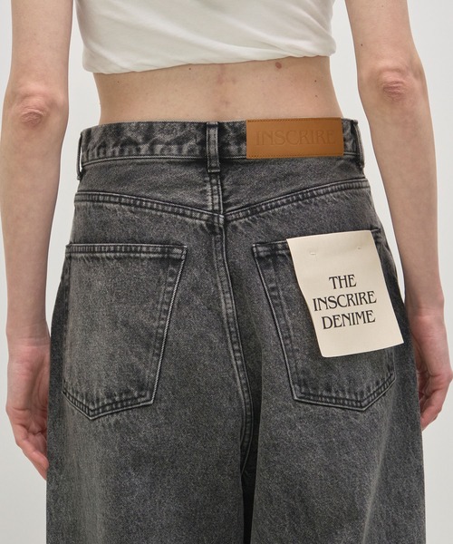 inscrire アンスクリア　パンツ INSCRIRE/アンスクリア】Straight Layered Denim（デニムパンツ