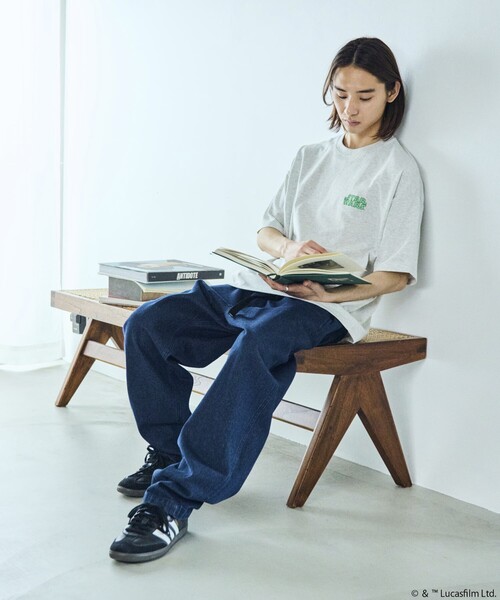 FREAK'S STORE(フリークスストア)の「限定展開 STARWARS/スター・ウォーズ 別注 ビッグシルエット バックプリントTシャツ / Jedi(Tシャツ/カットソー・メンズ・アッシュグレー/ブラック/ホワイト・LARGE/MEDIUM/SMALL)」の11枚目の写真