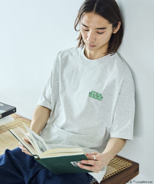 FREAK'S STORE(フリークスストア)の「限定展開 STARWARS/スター・ウォーズ 別注 ビッグシルエット バックプリントTシャツ / Jedi(Tシャツ/カットソー・メンズ・アッシュグレー/ブラック/ホワイト・LARGE/MEDIUM/SMALL)」の12枚目の写真