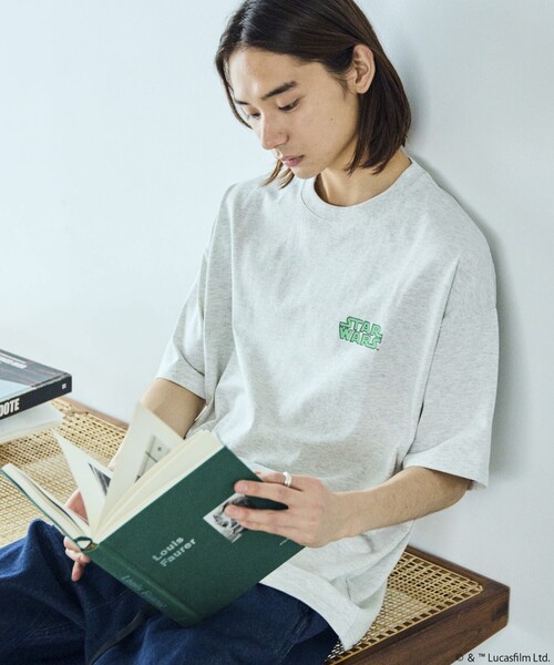 FREAK'S STORE(フリークスストア)の「限定展開 STARWARS/スター・ウォーズ 別注 ビッグシルエット バックプリントTシャツ / Jedi(Tシャツ/カットソー・メンズ・アッシュグレー/ブラック/ホワイト・LARGE/MEDIUM/SMALL)」の13枚目の写真