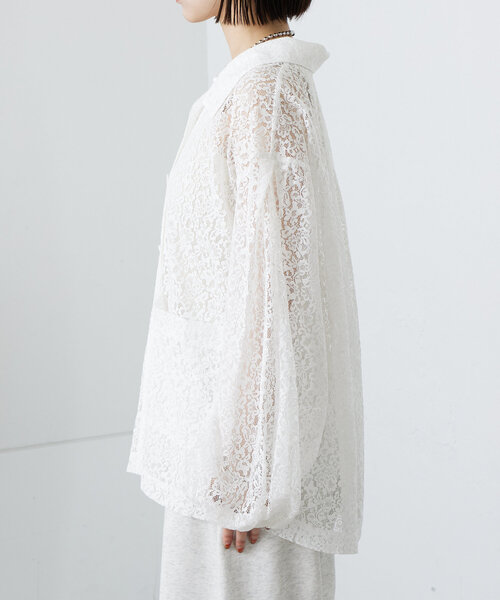 mystic（ミスティック）の「レースカバーオール（カバーオール・レディース・オレンジ/オフホワイト・FREE）」の12枚目の写真