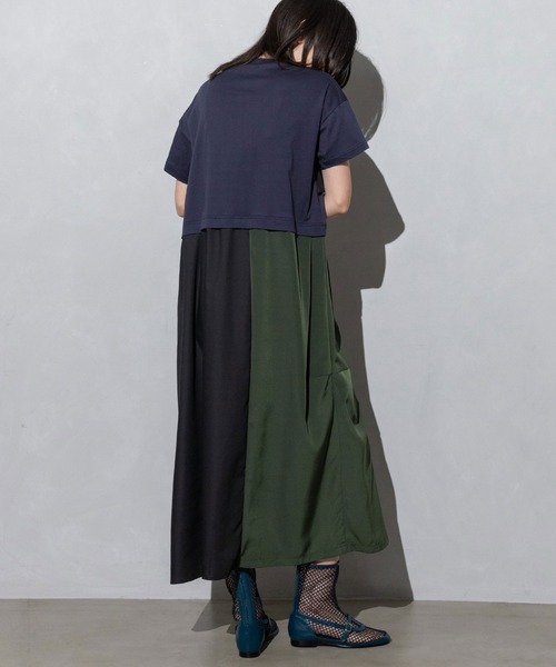 MARECHAL TERRE(マルシャルテル)の「ジョイントフリルワンピース(ワンピース・レディース・ブラック/ダークパープル/カーキ/ネイビー・MEDIUM)」の11枚目の写真