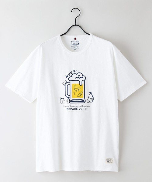 Blue Standard （ブルースタンダード）の「【Blue Standard/ブルースタンダード】スラブコットン アニマルプリント Tシャツ（Tシャツ/カットソー・メンズ・その他2/その他1/その他・X-LARGE/LARGE/MEDIUM）」の8枚目の写真