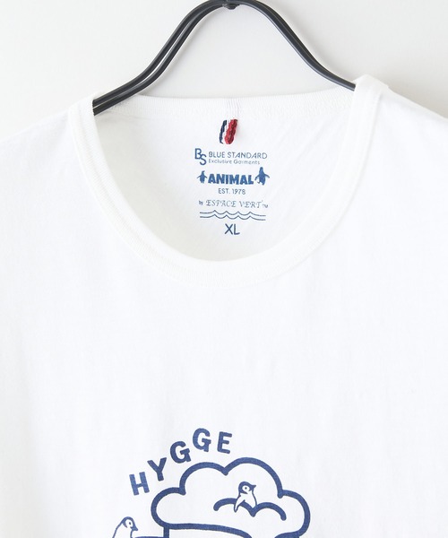 Blue Standard （ブルースタンダード）の「【Blue Standard/ブルースタンダード】スラブコットン アニマルプリント Tシャツ（Tシャツ/カットソー・メンズ・その他2/その他1/その他・X-LARGE/LARGE/MEDIUM）」の10枚目の写真