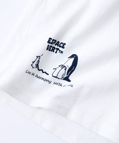 Blue Standard （ブルースタンダード）の「【Blue Standard/ブルースタンダード】スラブコットン アニマルプリント Tシャツ（Tシャツ/カットソー・メンズ・その他2/その他1/その他・X-LARGE/LARGE/MEDIUM）」の7枚目の写真