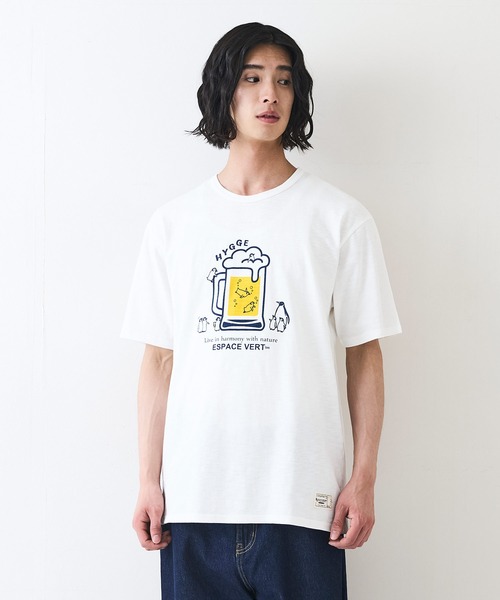 Blue Standard （ブルースタンダード）の「【Blue Standard/ブルースタンダード】スラブコットン アニマルプリント Tシャツ（Tシャツ/カットソー・メンズ・その他2/その他1/その他・X-LARGE/LARGE/MEDIUM）」の21枚目の写真