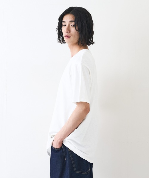 Blue Standard （ブルースタンダード）の「【Blue Standard/ブルースタンダード】スラブコットン アニマルプリント Tシャツ（Tシャツ/カットソー・メンズ・その他2/その他1/その他・X-LARGE/LARGE/MEDIUM）」の22枚目の写真