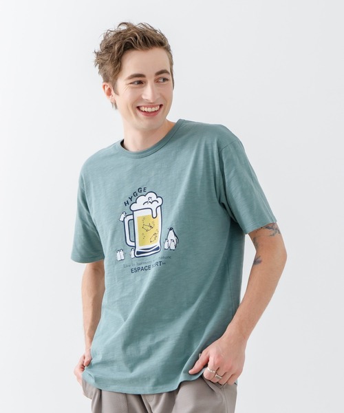 Blue Standard （ブルースタンダード）の「【Blue Standard/ブルースタンダード】スラブコットン アニマルプリント Tシャツ（Tシャツ/カットソー・メンズ・その他2/その他1/その他・X-LARGE/LARGE/MEDIUM）」の15枚目の写真