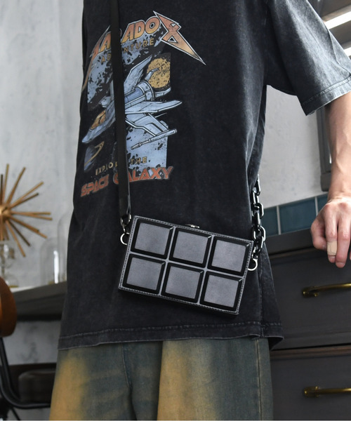 neos（ネオス）の「【neos】合成皮革 ミニ トランク型 ショルダー バッグ（ショルダーバッグ・メンズ・A/B/C・FREE）」の15枚目の写真