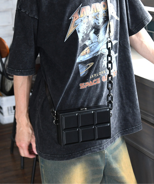 neos（ネオス）の「【neos】合成皮革 ミニ トランク型 ショルダー バッグ（ショルダーバッグ・メンズ・A/B/C・FREE）」の16枚目の写真