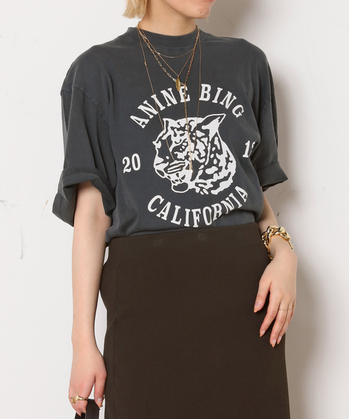 アニン ビン オーバーサイズ Tシャツ / ANINE BING OVERSIZED
