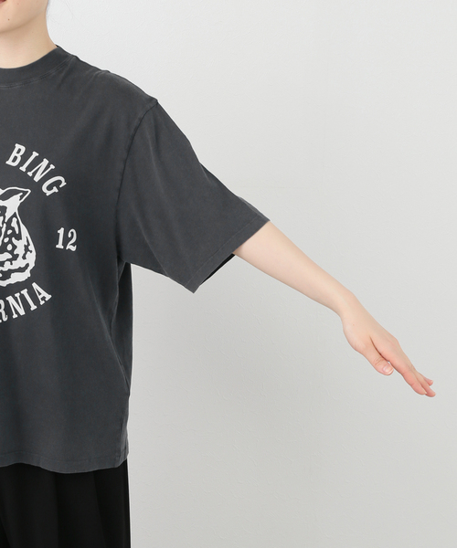ANINE BING/アニン ビン】AVI TEE COLLEGIATE（Tシャツ