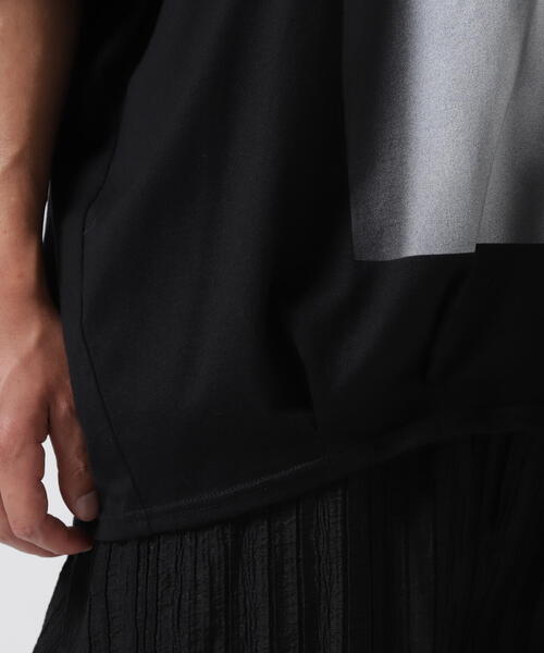 ROYAL FLASH(ロイヤルフラッシュ)の「A.F ARTEFACT/エーエフ・アーティファクト/Type B Dolman Tee(Tシャツ/カットソー・メンズ・ブラック・2/3)」の6枚目の写真