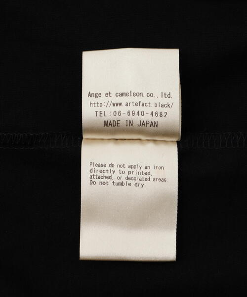 ROYAL FLASH(ロイヤルフラッシュ)の「A.F ARTEFACT/エーエフ・アーティファクト/Type B Dolman Tee(Tシャツ/カットソー・メンズ・ブラック・2/3)」の11枚目の写真