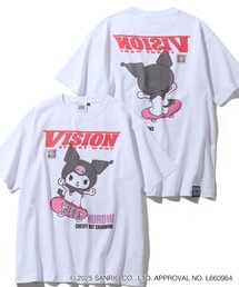 【VISION STREET WEAR/ヴィジョンストリートウェア】×【SANRIO/サンリオ】グラフィックプリント 半袖Tシャツ