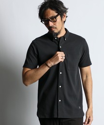 COOLFIBER PLATING SHIRT TYPE POLO：速乾・防シワ COOLFIBER 台衿付 ビジカジ 綺麗目 シャツタイプ ポロシャツ