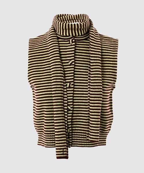 TAN（タン）の「【TAN(タン)】H/C ニットブラトップビスチェ 20AW-17