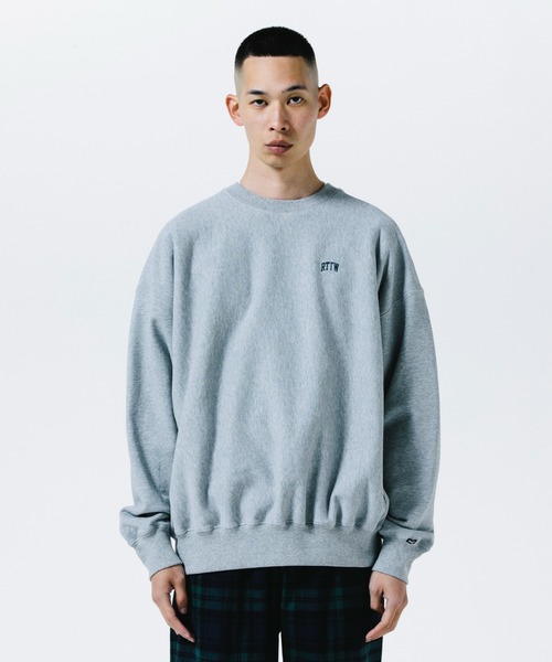 ROTTWEILER（ロットワイラー）の「R9 LOGO SWEATER（スウェット・メンズ・グレー/ブラック・S/M/L/XL）」の2枚目の写真