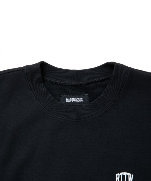 ROTTWEILER（ロットワイラー）の「R9 LOGO SWEATER（スウェット・メンズ・グレー/ブラック・S/M/L/XL）」の8枚目の写真