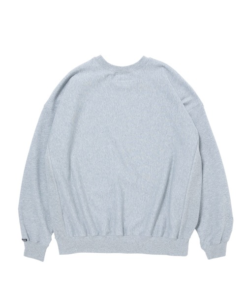 ROTTWEILER（ロットワイラー）の「R9 LOGO SWEATER（スウェット・メンズ・グレー/ブラック・S/M/L/XL）」の4枚目の写真