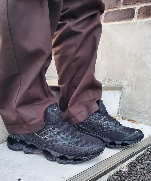 MIZUNO（ミズノ　）の「MIZUNO/ミズノ メンズ レディース スニーカー 韓国 クッション WAVE PROPHECY LS D1GA333701（スニーカー・メンズ・ブラック・23.5cm/24.0cm/24.5cm/25.0cm/26.0cm/26.5cm/27.0cm/27.5cm/28.0cm/23.0cm）」の11枚目の写真