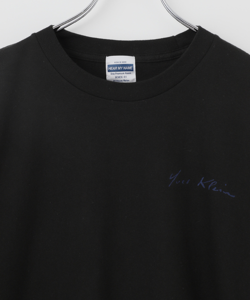 HEAR MY NAME（ヒアマイネーム）の「HEAR MY NAME別注 Yves Klein / イヴ・クライン アートTシャツ 黒（Tシャツ/カットソー・メンズ・ブラック・MEDIUM/LARGE）」の7枚目の写真
