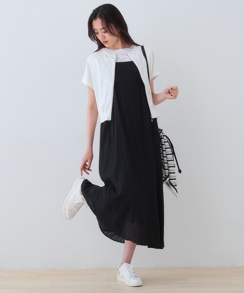 【洗える】ブルゾン風ジップニットベスト INDIVI｜【洗える】ブルゾン風ジップニットベスト | Rakuten