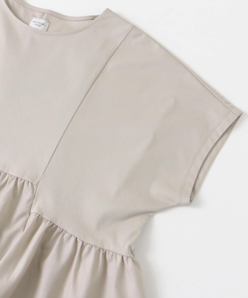 URBAN RESEARCH DOORS（アーバンリサーチドアーズ）の「布帛切替ドルマンカットソー（Tシャツ/カットソー・レディース・ベージュ系その他/ネイビー・MEDIUM）」の20枚目の写真