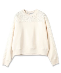 mintdesigns | FEATHER LACE SWEAT(スウェット)