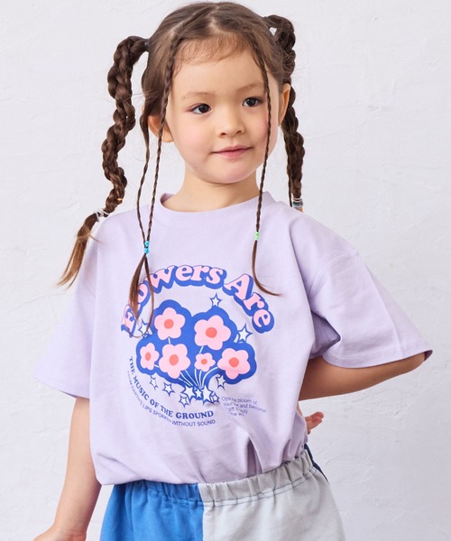 Life Support Products（ライフサポートプロダクツ）の「【プチプラ】デイリープリントTee（Tシャツ/カットソー・キッズ・ライトピンク/ライトブルー/ブラック/グレー系その他/オフホワイト/ブルー/杢グレー/サーモンピンク/レッド/ライトグリーン/グリーン/ホワイト系その他/チャコール/ベージュ/ネイビー/キナリ/ラベンダー/オレンジ/パープル/マスタード・80/90/95/120/140/100/110/130/150）」の15枚目の写真