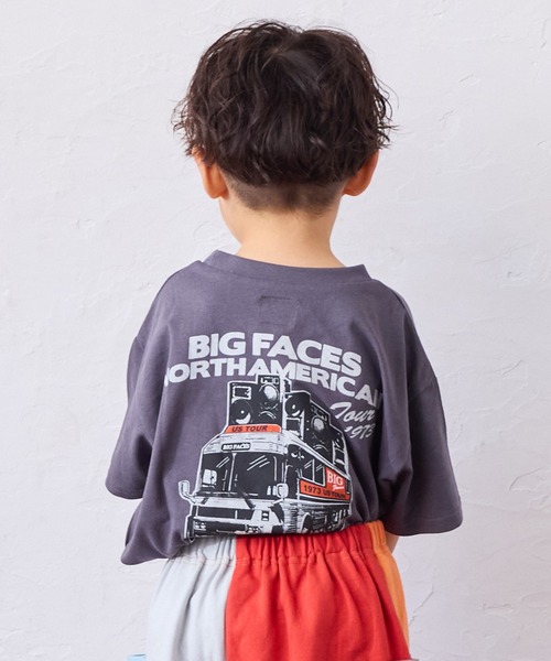 Life Support Products（ライフサポートプロダクツ）の「【プチプラ】デイリープリントTee（Tシャツ/カットソー・キッズ・ライトピンク/ライトブルー/ブラック/グレー系その他/オフホワイト/ブルー/杢グレー/サーモンピンク/レッド/ライトグリーン/グリーン/ホワイト系その他/チャコール/ベージュ/ネイビー/キナリ/ラベンダー/オレンジ/パープル/マスタード・80/90/95/120/140/100/110/130/150）」の7枚目の写真