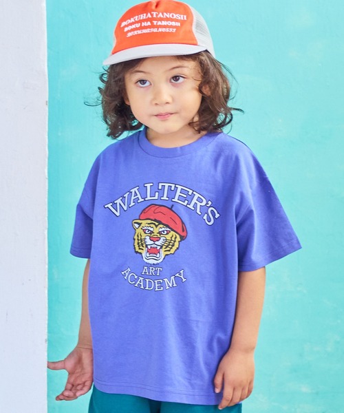 Life Support Products（ライフサポートプロダクツ）の「【プチプラ】デイリープリントTee（Tシャツ/カットソー・キッズ・ライトピンク/ライトブルー/ブラック/グレー系その他/オフホワイト/ブルー/杢グレー/サーモンピンク/レッド/ライトグリーン/グリーン/ホワイト系その他/チャコール/ベージュ/ネイビー/キナリ/ラベンダー/オレンジ/パープル/マスタード・80/90/95/120/140/100/110/130/150）」の14枚目の写真