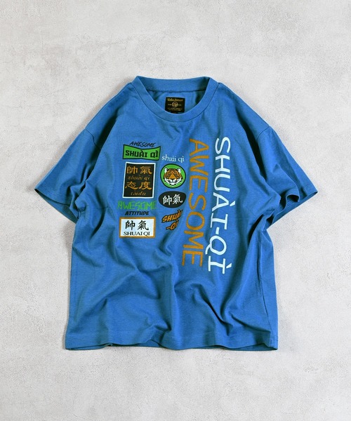 Life Support Products（ライフサポートプロダクツ）の「【プチプラ】デイリープリントTee（Tシャツ/カットソー・キッズ・ライトピンク/ライトブルー/ブラック/グレー系その他/オフホワイト/ブルー/杢グレー/サーモンピンク/レッド/ライトグリーン/グリーン/ホワイト系その他/チャコール/ベージュ/ネイビー/キナリ/ラベンダー/オレンジ/パープル/マスタード・80/90/95/120/140/100/110/130/150）」の13枚目の写真