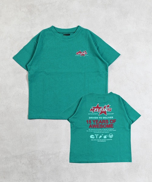 Life Support Products（ライフサポートプロダクツ）の「【プチプラ】デイリープリントTee（Tシャツ/カットソー・キッズ・ライトピンク/ライトブルー/ブラック/グレー系その他/オフホワイト/ブルー/杢グレー/サーモンピンク/レッド/ライトグリーン/グリーン/ホワイト系その他/チャコール/ベージュ/ネイビー/キナリ/ラベンダー/オレンジ/パープル/マスタード・80/90/95/120/140/100/110/130/150）」の10枚目の写真