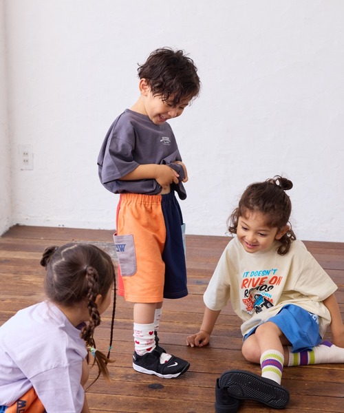 Life Support Products（ライフサポートプロダクツ）の「【プチプラ】デイリープリントTee（Tシャツ/カットソー・キッズ・ライトピンク/ライトブルー/ブラック/グレー系その他/オフホワイト/ブルー/杢グレー/サーモンピンク/レッド/ライトグリーン/グリーン/ホワイト系その他/チャコール/ベージュ/ネイビー/キナリ/ラベンダー/オレンジ/パープル/マスタード・80/90/95/120/140/100/110/130/150）」の21枚目の写真