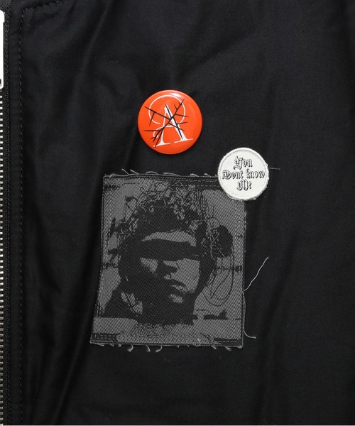 【2000AW】NEIGHBORHOOD MA-1 undercoverワッペン 2000AW】NEIGHBORHOOD MA-1 undercoverワッペン - メルカリ