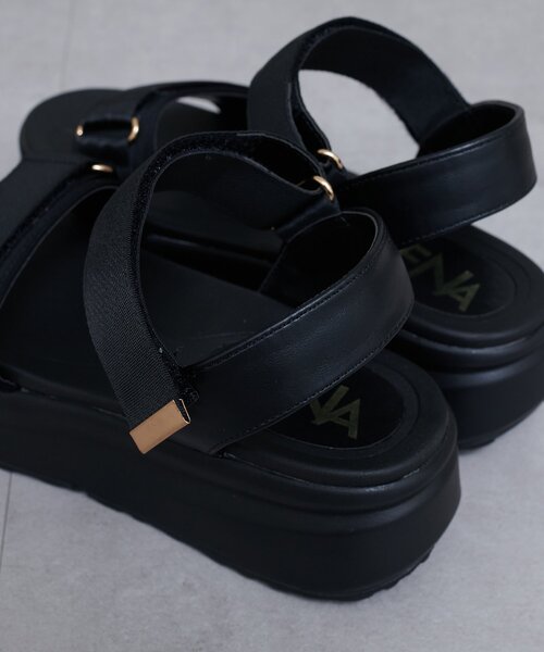 natural couture（ナチュラルクチュール）の「サテンテープスポサン（その他シューズ・レディース・グレー/ブラック/ベージュ・LARGE/MEDIUM/SMALL/X-LARGE）」の11枚目の写真