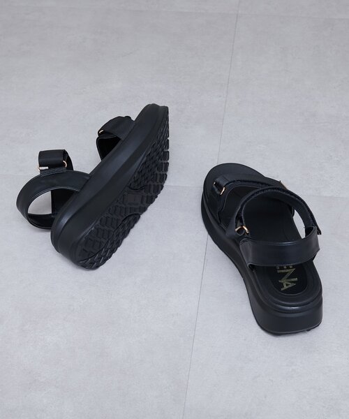 natural couture（ナチュラルクチュール）の「サテンテープスポサン（その他シューズ・レディース・グレー/ブラック/ベージュ・LARGE/MEDIUM/SMALL/X-LARGE）」の12枚目の写真