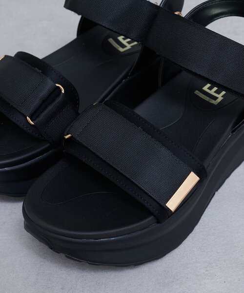 natural couture（ナチュラルクチュール）の「サテンテープスポサン（その他シューズ・レディース・グレー/ブラック/ベージュ・LARGE/MEDIUM/SMALL/X-LARGE）」の15枚目の写真