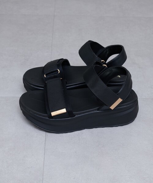 natural couture（ナチュラルクチュール）の「サテンテープスポサン（その他シューズ・レディース・グレー/ブラック/ベージュ・LARGE/MEDIUM/SMALL/X-LARGE）」の16枚目の写真