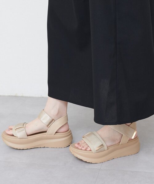 natural couture（ナチュラルクチュール）の「サテンテープスポサン（その他シューズ・レディース・グレー/ブラック/ベージュ・LARGE/MEDIUM/SMALL/X-LARGE）」の18枚目の写真