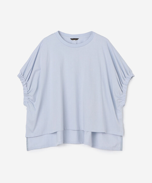 tシャツ HAVERSACK | 「別注」ギャザースリーブカットソー WOMEN レディース セール】HAVERSACK | 〈別注〉ギャザースリーブカットソー WOMEN