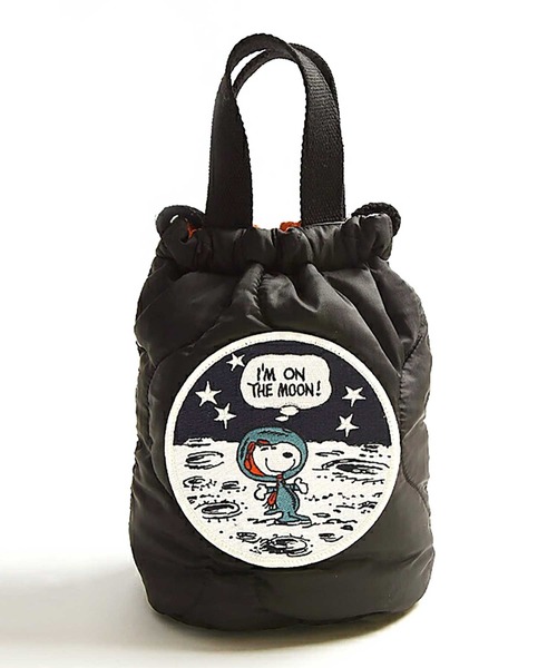PEANUTS(ピーナッツ)の「HOUSTONxPEANUTS EFFECT BAG-ASTRONAUT-(ハンドバッグ・メンズ・ブラック/オリーブ・FREE)」の2枚目の写真