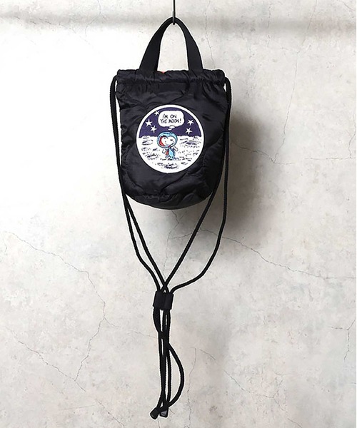 PEANUTS(ピーナッツ)の「HOUSTONxPEANUTS EFFECT BAG-ASTRONAUT-(ハンドバッグ・メンズ・ブラック/オリーブ・FREE)」の10枚目の写真