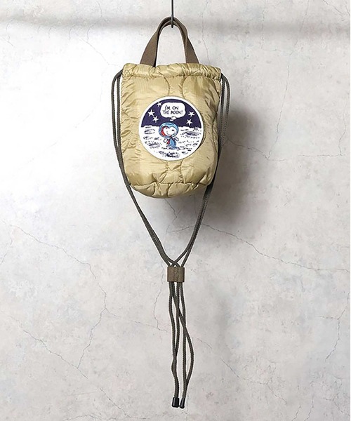 PEANUTS(ピーナッツ)の「HOUSTONxPEANUTS EFFECT BAG-ASTRONAUT-(ハンドバッグ・メンズ・ブラック/オリーブ・FREE)」の8枚目の写真