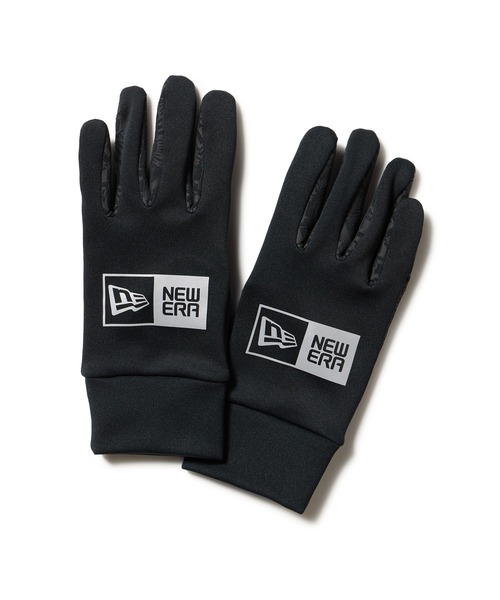 NEW ERA(ニューエラ)の「ニューエラ 手袋 グローブ ブランドロゴ(手袋・メンズ・ブラック系1/ブラック系/ブラック・XL/L/M/S)」の2枚目の写真