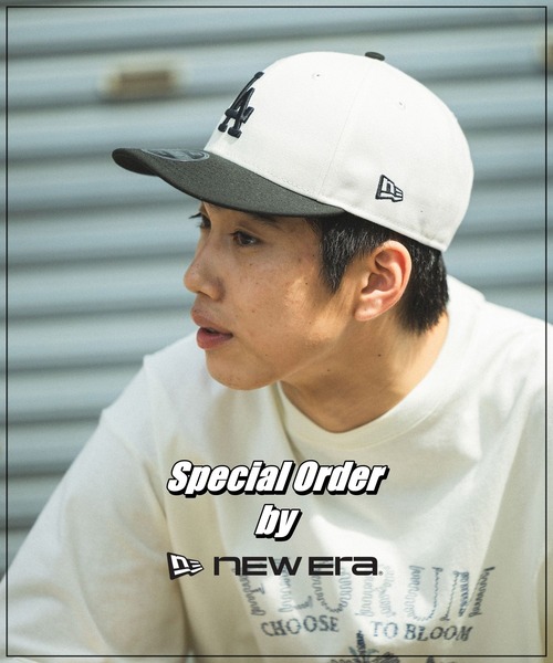 NEW ERA(ニューエラ)の「【NEW ERA(ニューエラ)】別注LOW PROFILE 9FIFTY(キャップ・メンズ・オフホワイト/ブラック・FREE)」の2枚目の写真