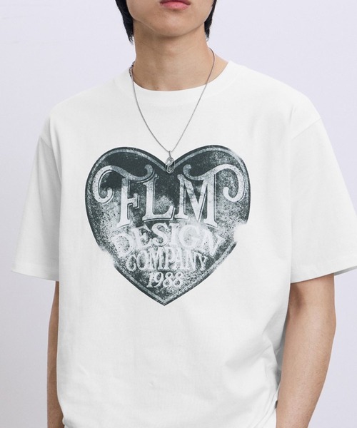 tシャツ 「UNISEX」Filluminate／VintageハートT レディース メンズ セール】【UNISEX】Filluminate／VintageハートT（Tシャツ