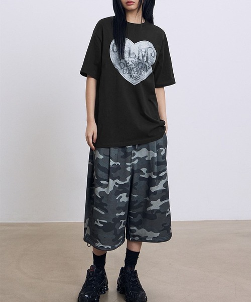 tシャツ 「UNISEX」Filluminate／VintageハートT レディース メンズ セール】【UNISEX】Filluminate／VintageハートT（Tシャツ
